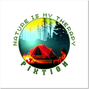 outdoor adventures "nature is my therapy" Posters and Art